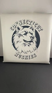 Vintage 1980 1990 Stadium Seat Cushion UConn Huskies University Of Connecticut - Picture 1 of 7