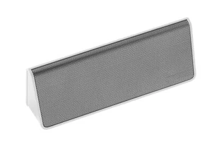 Enceinte externe stéréo sans fil rechargeable Bluetooth finition laquée blanche - Photo 1/4