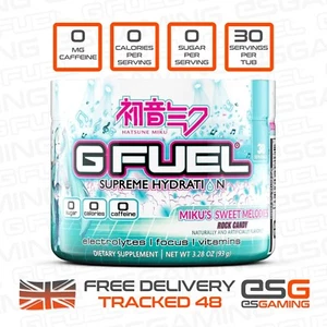 G Fuel Miku's Sweet Melodies Diva Tub | Supreme Hydration | 30 Servings | UK - Picture 1 of 5