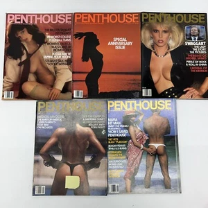 Lot Of 5 - 1980’s Penthouse Magazines - Picture 1 of 10