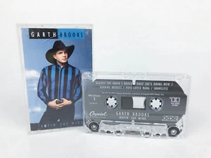 Garth Brooks Ropin' The Wind 1991 Capitol Records Cassette C4-96330 - Picture 1 of 9