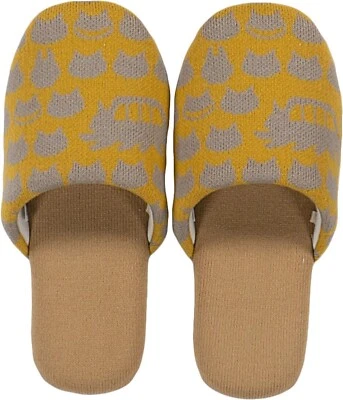 My Neighbor Totoro Knit Slippers 22-24cm Cat Bus Room Shoes Studio Ghibli New - Image 1 of 4