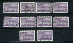 Canada #312, 5c Steamships of 1851 and 1951 -- Wholesale/Bulk Lot of 10, CDS - Bild 1 von 1