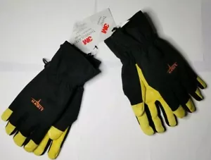 Habit Premium Leder Handfläche Arbeitshandschuhe 2er Pack Größe Large ROBUST - Bild 1 von 6
