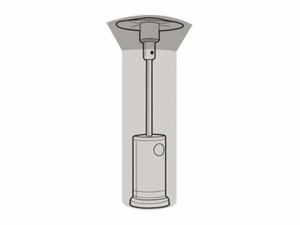 Garland Patio Heater Cover Waterproof Green Polyethylene SALE MULTI BUY - Picture 1 of 1