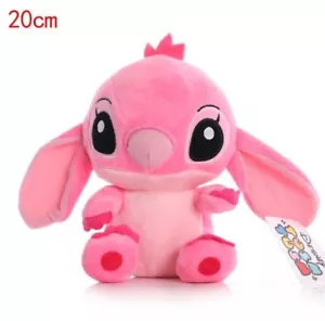 Disney Angel Soft Plush Stuffed Toy Stitch Doll Soft Stuffed For Kids 8" 20cm - Picture 1 of 7