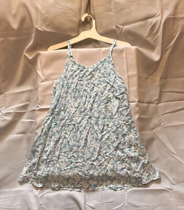Art Class - Girls' Blue Floral Spaghetti Strap Dress - Picture 1 of 1