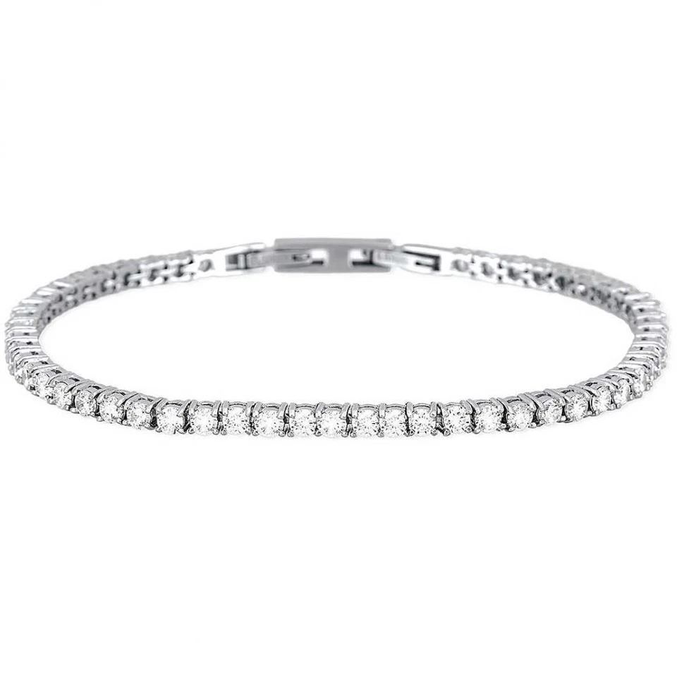 BRACCIALE TENNIS IN ACCIAIO - Immagine 1 di 1