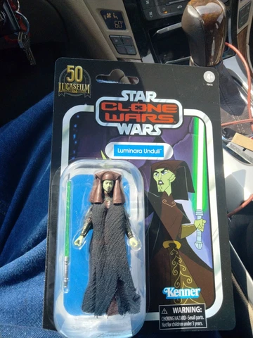 Star Wars Clone Wars LUMINARA UNDILI Vintage 3.75" VC215 Cover