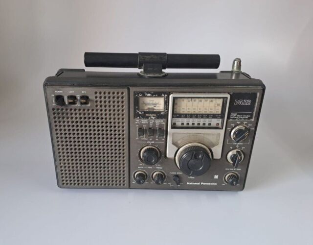 Radio FM portátil de onda corta, altavoz Bluetooth vintage con radio FM.  Altavoz Bluetooth retro con batería de gran capacidad de 1500 mAh, graves