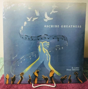 St Lukes Music Ministry Ascribe Greatness Vintage 1982 Gospel LP NEW/SEALED - Imagen 1 de 2