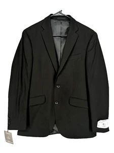 KENNETH COLE Suit Jacket Size 38R Black Techni-Cole Slim Fit Stretch NWT $360 - Picture 1 of 8