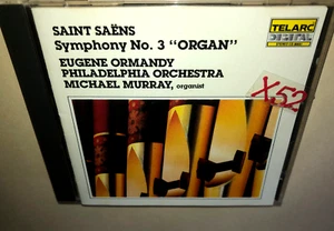 Saint Saens CD Symphony No 3 Organ Eugene Ormandy M Murray Philadelphia Telarc - Bild 1 von 4