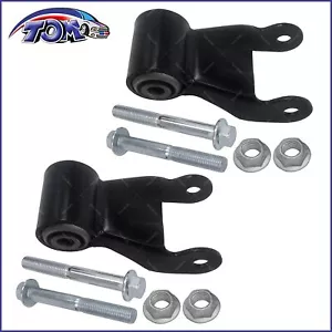2Pcs Rear Leaf Spring Shackle Kit For 1994-2001 Dodge Ram 1500 2500 722-021 - Picture 1 of 2