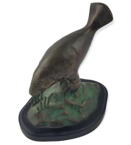 Messing Seekuh, Seekuh Figur, Statue Figur 6" groß - Bild 1 von 9