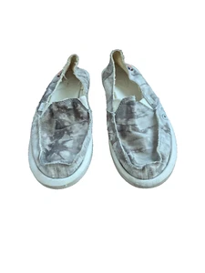 Sanuk x Grateful Dead Donna Tie-Dye Slip-On Shoes – Women’s Size 8 – Black/Gray - Picture 1 of 9
