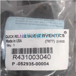 1PCS New Aventics P52935-4 QUICK RELEASE VALVE 1/2" R431003040 #E8 - Bild 1 von 4