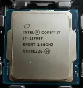 Intel Core i7-11700T 1.40Ghz 8 Cores 16 Threads 35W LGA1200 CPU Processor - Bild 1 von 3