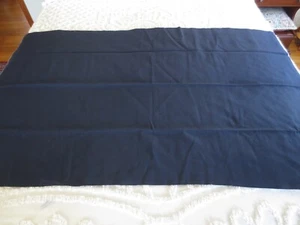 4425.  DARK NAVY DENIM Apparel, Home Decor, Crafts COTTON FABRIC - 59 "x 1 yd. - Picture 1 of 2