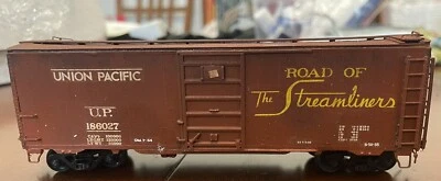 HO F&C Funaro Resin UP Union Pacific PS-0 Boxcar Like Sunshine BUILT - Image 1 of 4