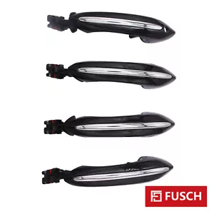Comfort Access Exterior Door Handle Black Fit for BMW F07 F10 F11 F06 F01 F04 - Picture 1 of 11