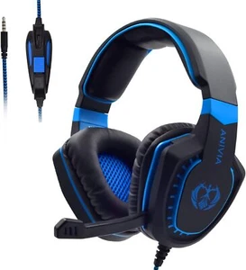 Noise Canceling Over Ear Headphones Headset for PS4 PC Xbox Laptop Mac Mobile - Picture 1 of 7