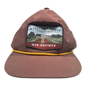 William and Chris Vineyards Hye society brown hat - Picture 1 of 6