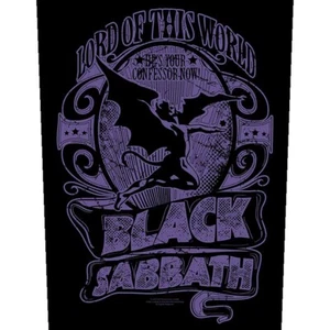 BLACK SABBATH Back Patch: LORD OF THIS WORLD: Official LICENCED Merchandise gift - Bild 1 von 1