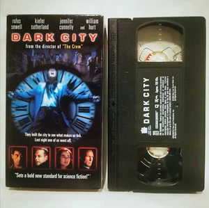 Dark City ft. Rufus Sewell, Kiefer Sutherland, Jennifer Connelly (VHS, 1998) - Picture 1 of 2