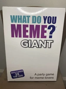 What Do You Meme? Giant Edition Party Game NEW SEALED - Picture 1 of 2