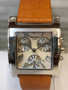 ORIGINAL LUCIEN PICCARD CHRONOGRAPH QUARTZ JAPAN UNISEX ADULTS FULL WORKING - Picture 1 of 22