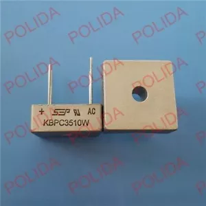 5PZ RADDRIZZATORE PONTE SEP/MIC KBPC-W-4 (SIP-4) KBPC3510W - Foto 1 di 1