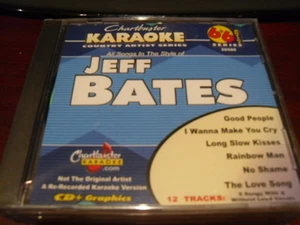 CHARTBUSTER 6+6 KARAOKE DISC 20580 JEFF BATES CD+G COUNTRY MULTIPLEX - Picture 1 of 1