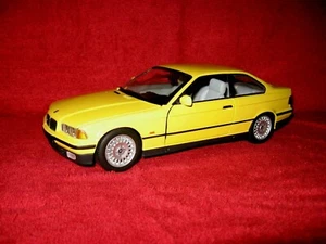 BMW 3 SERIES UT YELLOW 1:18 SCALE OPENING HOOD & DOORS - Picture 1 of 10