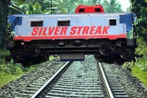 Vagón de tren escala HO SILVER STREAK FURGÓN DE COLA - Imagen 1 de 6