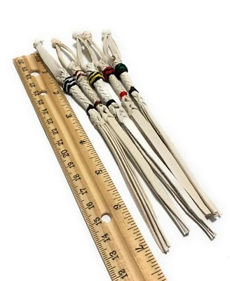 7" Keychain Style Horse Quirt-Cuarta Charra Estilo Llavero Cuartita de Cuero