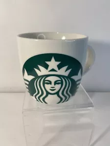 Taza de café STARBUCKS GRANDE verde sirena logotipo 14 oz cerámica usada - Imagen 1 de 6