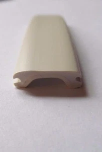 24 Feet Biscuit RV Thick Vinyl 3/4" Insert Trim Mold Flexible Screw Cover  - Picture 1 of 4