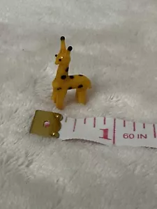 Glass Lampwork Miniature Giraffe - Picture 1 of 4