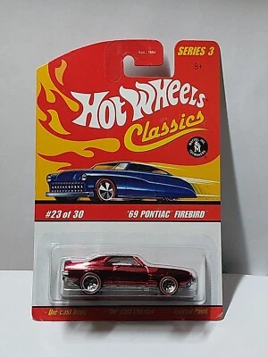 Hotwheels 1/64 🇨🇵  Classics 1969 Pontiac Firebird #23/30  spectraflames - Photo 1/4