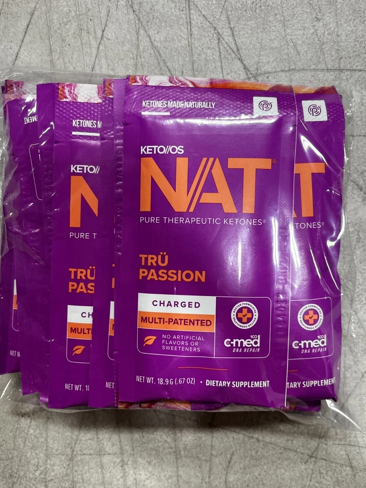 PRUVIT KetoOS NAT Ketones Tru Passion CHARGED **NO BAG**  Free Shipping - 08/26 - Image 1 of 1