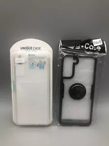 For Samsung Galaxy S21 PLUS 6.7” 2 cases & 3pcs Tempered Glass Screen Protector - Picture 1 of 6