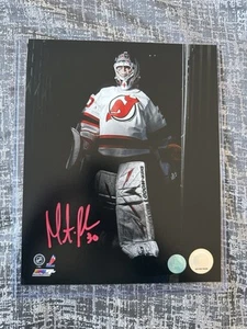 Martin Brodeur Signed 8x10 Photo – New Jersey Devils AJ Sports COA - Picture 1 of 3