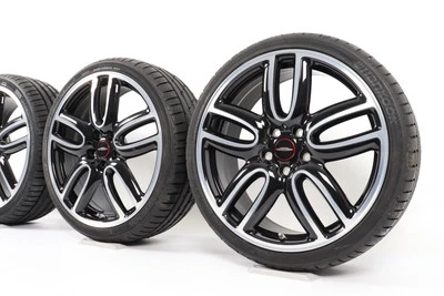 Original MINI F54 Clubman Sommerräder 19 Zoll JCW Course Spoke 523 2-Tone 41762 - Bild 1 von 4