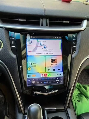 10.4" Android Navigation Car GPS Stereo Radio For Cadillac ATS CTS SRX Escalade - Image 1 of 4