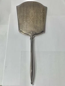 Großer antiker Webster Sterling Silber Handspiegel 326 Gramm - Bild 1 von 9