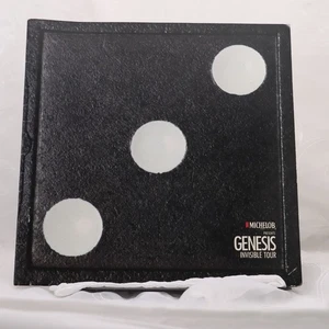Libro del programa Genesis Invisible Tour 1987 Michelob - Imagen 1 de 8