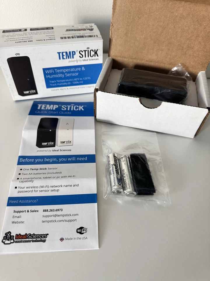 Sensor de temperatura y humedad WiFi remoto Temp Stick Foto 1 de 4