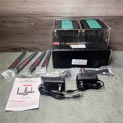 Wireless HDMI Transmitter Receiver Extender 5,8GHz 1080P 60Hz - HSV8113W - Bild 1 von 4