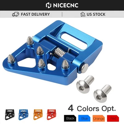 Punta de placa de pedal de freno plegable para Husqvarna FE250 FE350 FE450 FE501 2017-2024 Foto 1 de 4